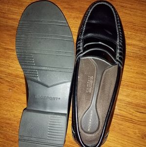 Rockport Men's Black Loafers size 10.5